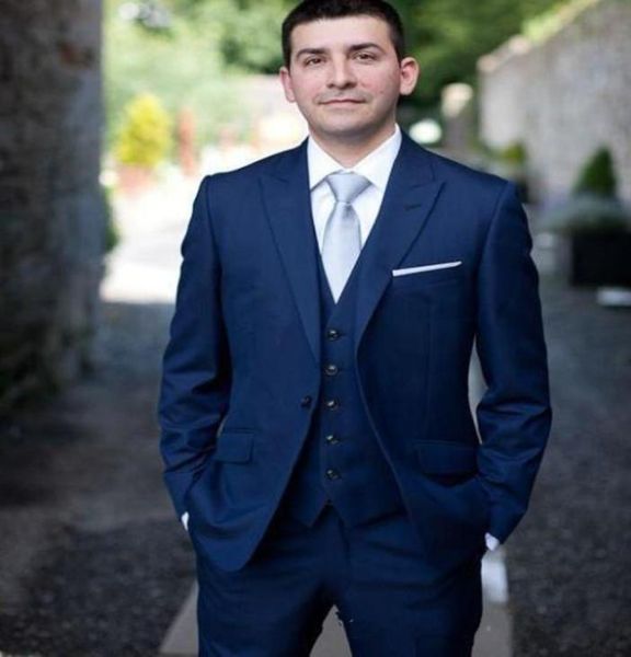 new selling one button navy blue groom tuxedos peak lapel groomsmen mens wedding business prom suits jacketpantsvesttie 69025474, Black;gray
new selling one button navy blue groom tuxedos peak lapel groomsmen mens wedding business prom suits jacketpantsvesttie 69025474, Black;gray