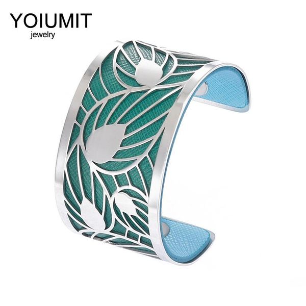 bangle cremo wide hollow leaf arm bracelet argent cuff bangles for women jewelry stainless steel bracelets reversible leather pulseira, Black
bangle cremo wide hollow leaf arm bracelet argent cuff bangles for women jewelry stainless steel bracelets reversible leather pulseira, Black