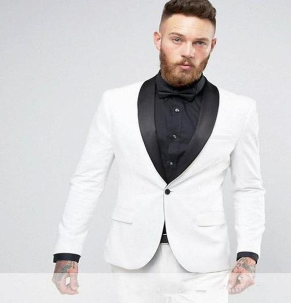 new custom white slim fit men suits wedding groom tuxedos prom wear jacketpants shawl lapel man blazer 4738409584, Black;gray
new custom white slim fit men suits wedding groom tuxedos prom wear jacketpants shawl lapel man blazer 4738409584, Black;gray