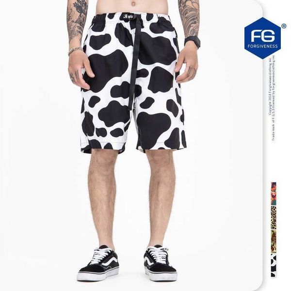 fg men's wear | new spring/summer trendy hirata heong nylon personalized casual shorts, White;black
fg men's wear | new spring/summer trendy hirata heong nylon personalized casual shorts, White;black