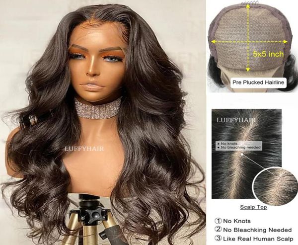 lace wigs luffyhair wavy human hair with baby glueless 5x5 silk base 150 density brazilian fake scalp front7462645, Black;brown
lace wigs luffyhair wavy human hair with baby glueless 5x5 silk base 150 density brazilian fake scalp front7462645, Black;brown