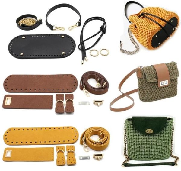 1 set handmade handbag bag set leather bag bottoms with hardware package accessories handbag shloulder straps diy women backpack 24418474, Black
1 set handmade handbag bag set leather bag bottoms with hardware package accessories handbag shloulder straps diy women backpack 24418474, Black