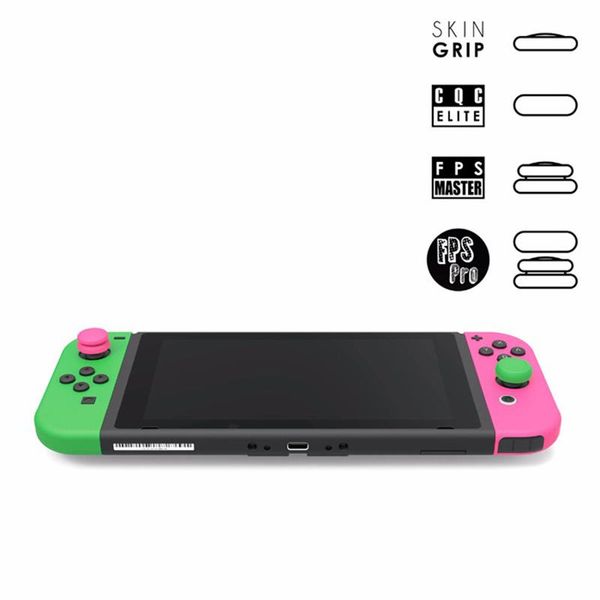 Image of Game Controllers & Joysticks Cute Thumb Grips For Switch Joystick Cover Shell JoyCon Handle Case Rocker Cap Gamepads Accessories