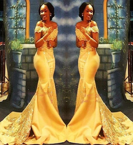 african nigerian yellow mermaid prom dresses off shoulders lace sequined satin evening prom gowns5512026, Black
african nigerian yellow mermaid prom dresses off shoulders lace sequined satin evening prom gowns5512026, Black