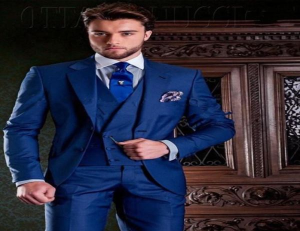 new fashionable two buttons royal blue wedding groom tuxedos notch lapel groomsmen men suits prom blazer jacketpantsvesttie 25517038, Black;gray
new fashionable two buttons royal blue wedding groom tuxedos notch lapel groomsmen men suits prom blazer jacketpantsvesttie 25517038, Black;gray