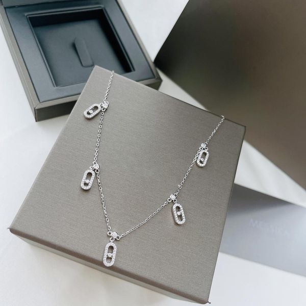 necklaces original luxury brand 925 sterling silver necklace for women with 5 pendant sliding diamonds
necklaces original luxury brand 925 sterling silver necklace for women with 5 pendant sliding diamonds