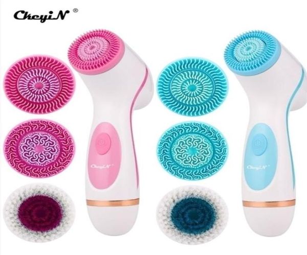 3 in 1 electric silicone cleansing brush rechargeable skin peeling blackhead removal pore cleanser face massager device 2202167908611
3 in 1 electric silicone cleansing brush rechargeable skin peeling blackhead removal pore cleanser face massager device 2202167908611