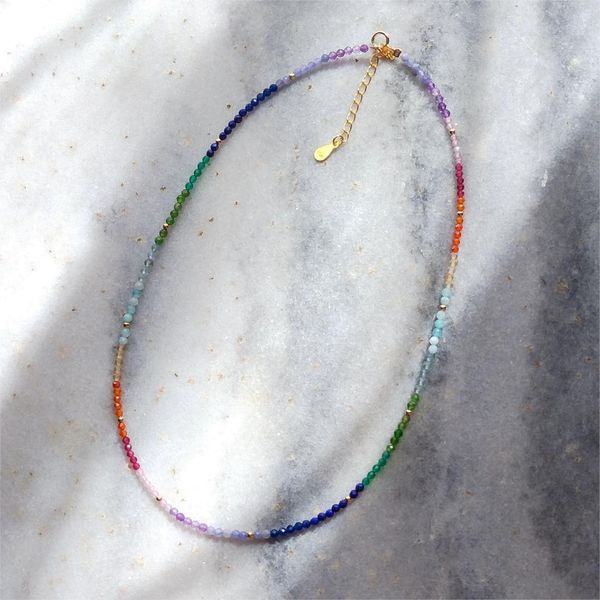 necklaces liiji christmas bling rainbow necklace small stone 925 sterling silver gold color necklace 37.5+4cm male female children gift
necklaces liiji christmas bling rainbow necklace small stone 925 sterling silver gold color necklace 37.5+4cm male female children gift