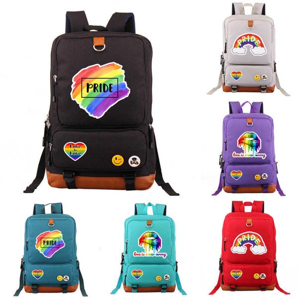 new lgbt peripheral trendsetter mens womens backpack leisure schoolbag pride backpacks love schoolbag 230522
new lgbt peripheral trendsetter mens womens backpack leisure schoolbag pride backpacks love schoolbag 230522