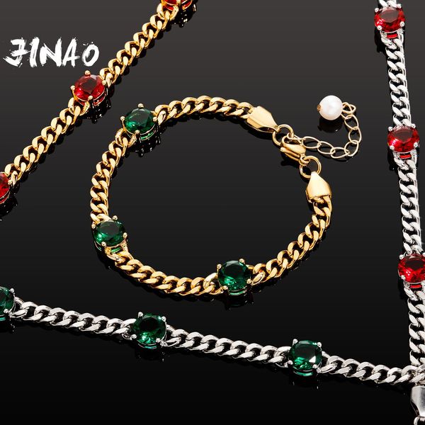 bangle jinao 2022 waterproof never fades 3.5mm european and american style cuban bracelet with 5.0 large zircon jewelry, Black
bangle jinao 2022 waterproof never fades 3.5mm european and american style cuban bracelet with 5.0 large zircon jewelry, Black