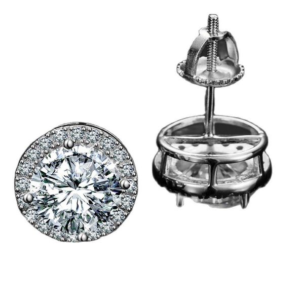 stud 925 sterling silver real 0.52ct moissanite stone round stud earrings for women men fashion jewelry pass diamond test iceoutbox, Golden;silver
stud 925 sterling silver real 0.52ct moissanite stone round stud earrings for women men fashion jewelry pass diamond test iceoutbox, Golden;silver