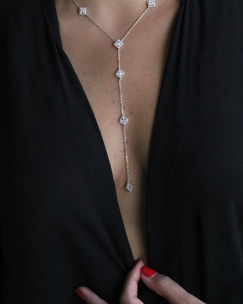 necklaces cz long necklace for women fashion simulated aaa cubic zirconia cz jewelry bling gorgeous necklaces pendants bijoux femme, Silver
necklaces cz long necklace for women fashion simulated aaa cubic zirconia cz jewelry bling gorgeous necklaces pendants bijoux femme, Silver