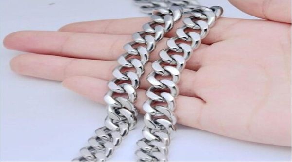 for holiday gift whole 10mm 2003903928039039 316l stainless steel high polished cuban curb link chain neckl6807665, Silver
for holiday gift whole 10mm 2003903928039039 316l stainless steel high polished cuban curb link chain neckl6807665, Silver