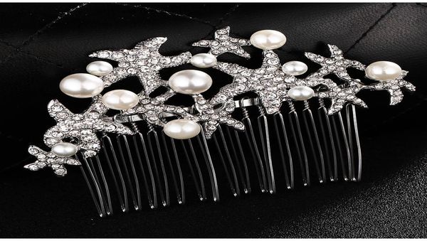 wedding bridal hair comb starfish bridesmaid prom crystal jewelry combs silver plated hair accessories jch0324888136, Golden;white
wedding bridal hair comb starfish bridesmaid prom crystal jewelry combs silver plated hair accessories jch0324888136, Golden;white