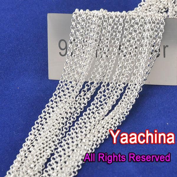 necklaces wholesale pure 925 sterling silver rolo chain necklace with lobster clasps for men women pendant jewelry findings 18 inch
necklaces wholesale pure 925 sterling silver rolo chain necklace with lobster clasps for men women pendant jewelry findings 18 inch