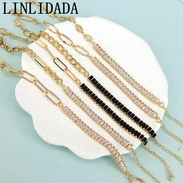 bangle 6pcs fashion gold plated chic black and clear cz zircon cubic zirconia chain tennis bracelets for girl women ladies
bangle 6pcs fashion gold plated chic black and clear cz zircon cubic zirconia chain tennis bracelets for girl women ladies