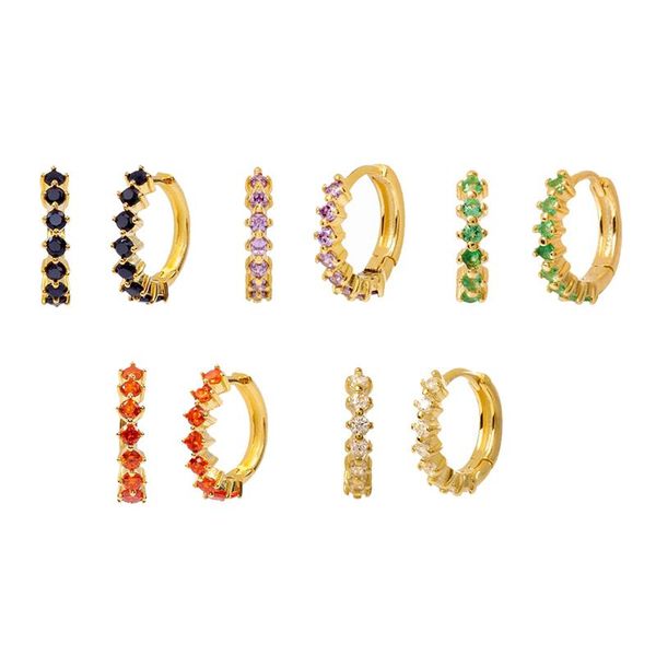 huggie 925 silver ear buckle microinlaid cz hoop earring gold silver whole set trendy european and american geometric circle earring, Golden;silver
huggie 925 silver ear buckle microinlaid cz hoop earring gold silver whole set trendy european and american geometric circle earring, Golden;silver