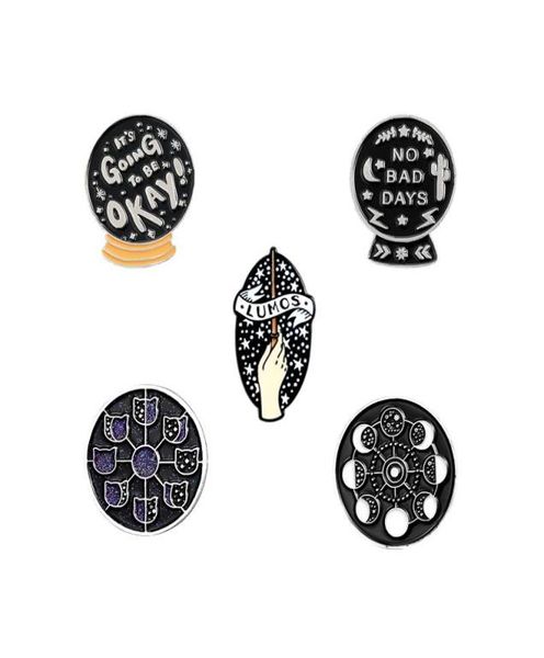 pins brooches no bad days letter round enamel pin lumos star shining cat r phase brooch badge women men friends gift accossories1556013, Gray
pins brooches no bad days letter round enamel pin lumos star shining cat r phase brooch badge women men friends gift accossories1556013, Gray