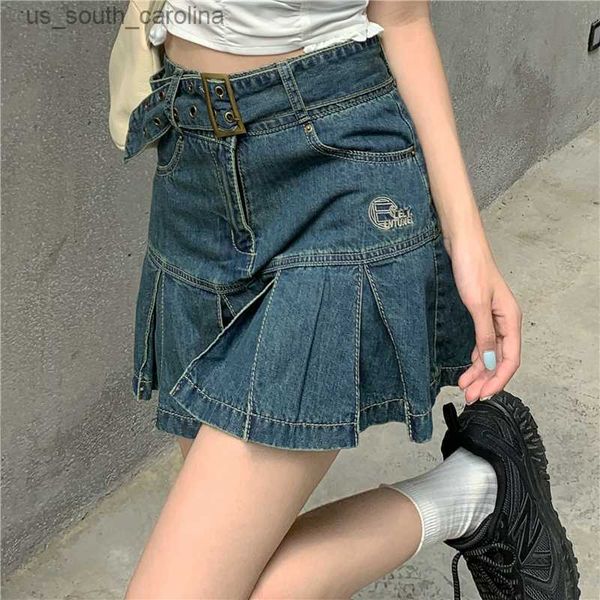 skirts kawaii girl denim skirt womens pleated skirt y2k fashion casual college style high waist slim goth mini a word short skirt l230522, Black
skirts kawaii girl denim skirt womens pleated skirt y2k fashion casual college style high waist slim goth mini a word short skirt l230522, Black