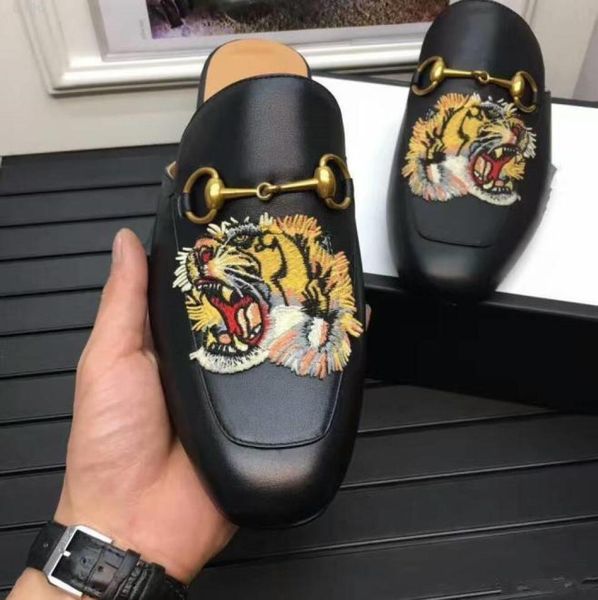 summer sandals slippers men brand loafers slip on slides cover square toe flats genuine leather male casual shoes with animal euro8514354, Black
summer sandals slippers men brand loafers slip on slides cover square toe flats genuine leather male casual shoes with animal euro8514354, Black