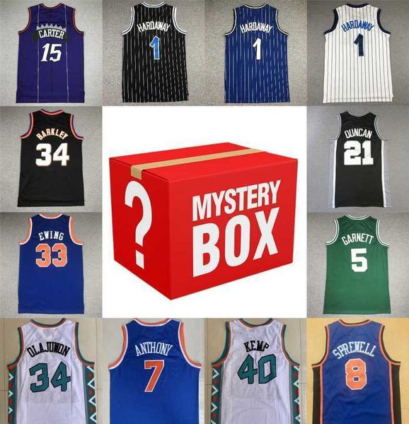 MYSTERY BOX basketball jerseys Mystery Boxes Sports Shirt Gifts for Any shirts 1996 All-Star Barkley Kemp Garnett Bird Ewing Hardaway Nash Sent at random mens u, Mystery box (sent at random)
MYSTERY BOX basketball jerseys Mystery Boxes Sports Shirt Gifts for Any shirts 1996 All-Star Barkley Kemp Garnett Bird Ewing Hardaway Nash Sent at random mens u, Mystery box (sent at random)