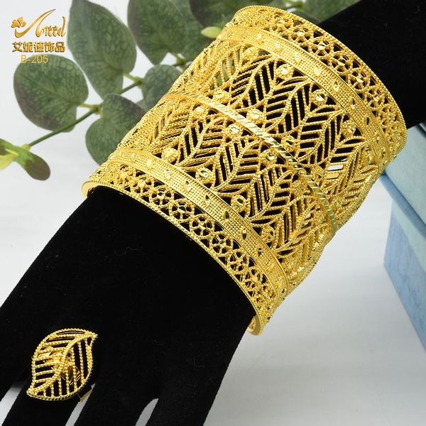 bangle aniid dubai luxury bangle with ring for women african gold plated cuff bracelet nigerian wedding leaf pattern indian jewellery, Black
bangle aniid dubai luxury bangle with ring for women african gold plated cuff bracelet nigerian wedding leaf pattern indian jewellery, Black