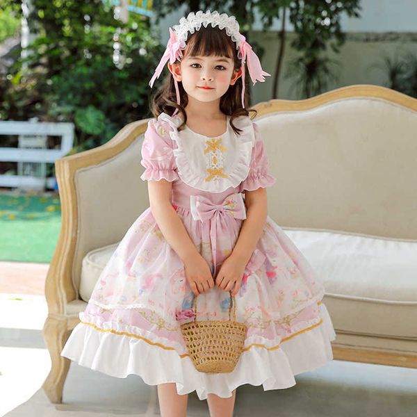 girl's dresses 2022 lolita style children's baby party wedding short sleeve spanish palace girls' prom dress princess vestedo, Red;yellow
girl's dresses 2022 lolita style children's baby party wedding short sleeve spanish palace girls' prom dress princess vestedo, Red;yellow