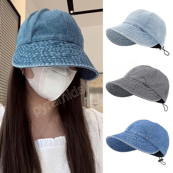vintage wide brim fisherman hat women foldable sunshade visors denim fisherman cap female adjustable outdoor bucket panama cap, Yellow
vintage wide brim fisherman hat women foldable sunshade visors denim fisherman cap female adjustable outdoor bucket panama cap, Yellow