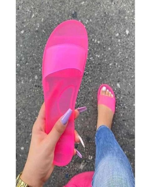 slippers women transparent jelly shoes ladies pink slides women039s solid slide flat outside beach 2021 summer d307989010, Black
slippers women transparent jelly shoes ladies pink slides women039s solid slide flat outside beach 2021 summer d307989010, Black