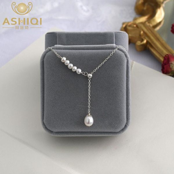 necklaces ashiqi natural freshwater pearl 925 sterling silver necklace pendant fashion personality female
necklaces ashiqi natural freshwater pearl 925 sterling silver necklace pendant fashion personality female