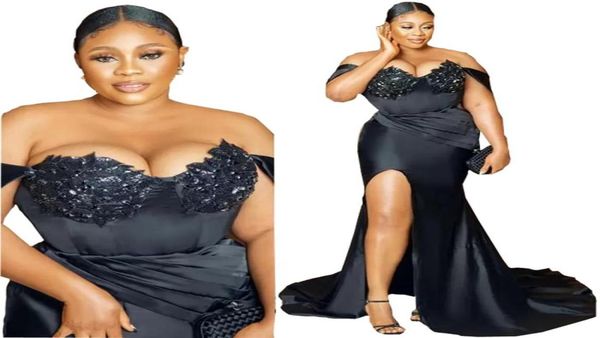 2022 black plus size evening special occasion dresses womens off the shoulder side split beaded satin party mother dress form6567558
2022 black plus size evening special occasion dresses womens off the shoulder side split beaded satin party mother dress form6567558
