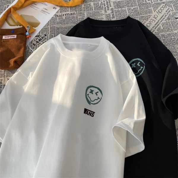 fashion mens t-shirts summer women thirts short sleeve r tees causal pop tshirts clothes size s-2xl high quanlity, White;black
fashion mens t-shirts summer women thirts short sleeve r tees causal pop tshirts clothes size s-2xl high quanlity, White;black