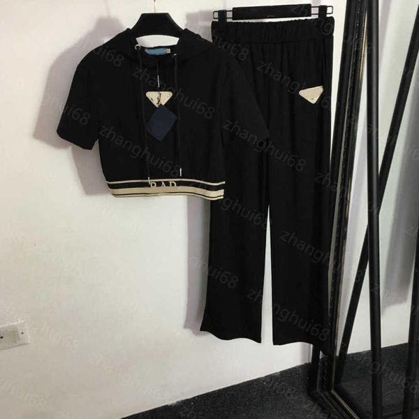 23ss women pants sets womens designer clothing alphabet webbing short style short sleeved hooded t-shirt hoodie elastic waist wide leg trous, White
23ss women pants sets womens designer clothing alphabet webbing short style short sleeved hooded t-shirt hoodie elastic waist wide leg trous, White