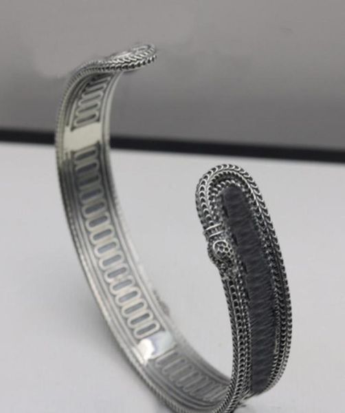 silver plated bracelet retro fashion design tongue letter bracelet opening adjustable jewelry supply nrj9427670, Black
silver plated bracelet retro fashion design tongue letter bracelet opening adjustable jewelry supply nrj9427670, Black