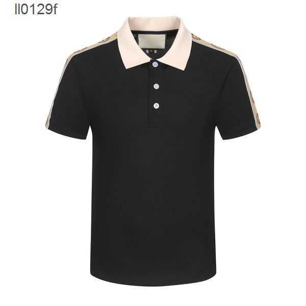 designer men's polo shirt black and white red light luxury short sleeve stitching 100% cotton classic letter business casual lapel fash, White;black
designer men's polo shirt black and white red light luxury short sleeve stitching 100% cotton classic letter business casual lapel fash, White;black