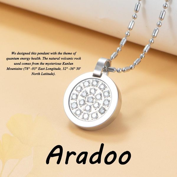 necklaces aradoo energy jewelry volcanic stone necklace holiday gift slimming necklace radiation necklace pendant necklace health necklace, Silver
necklaces aradoo energy jewelry volcanic stone necklace holiday gift slimming necklace radiation necklace pendant necklace health necklace, Silver