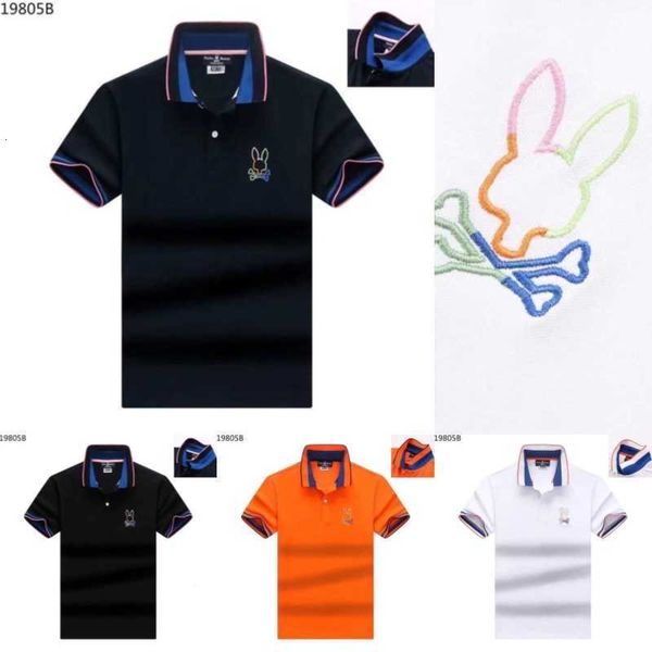 2023 psycho bunny summer new men's t shirt skull rabbit polo short sleeve cartoon embroidery collar solid fashion brand simple wn1q, White;black
2023 psycho bunny summer new men's t shirt skull rabbit polo short sleeve cartoon embroidery collar solid fashion brand simple wn1q, White;black