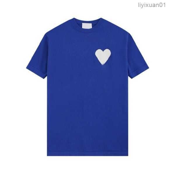 luxury fashion style streetwear t shirt 23 spring love jacquard embroidery knitted short sleeve oversize version design for amis men and wom, White;black
luxury fashion style streetwear t shirt 23 spring love jacquard embroidery knitted short sleeve oversize version design for amis men and wom, White;black