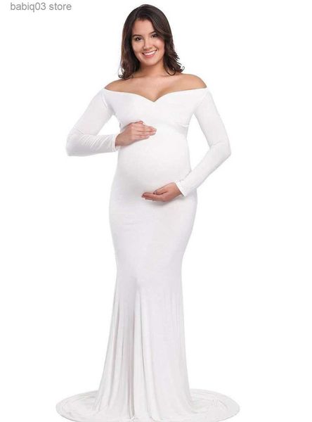 maternity dresses fall maternity elegant fitted gown pregnant p shoot clothing long sleeve v neck ruched slim fit maxi pregnant long dress t, White
maternity dresses fall maternity elegant fitted gown pregnant p shoot clothing long sleeve v neck ruched slim fit maxi pregnant long dress t, White