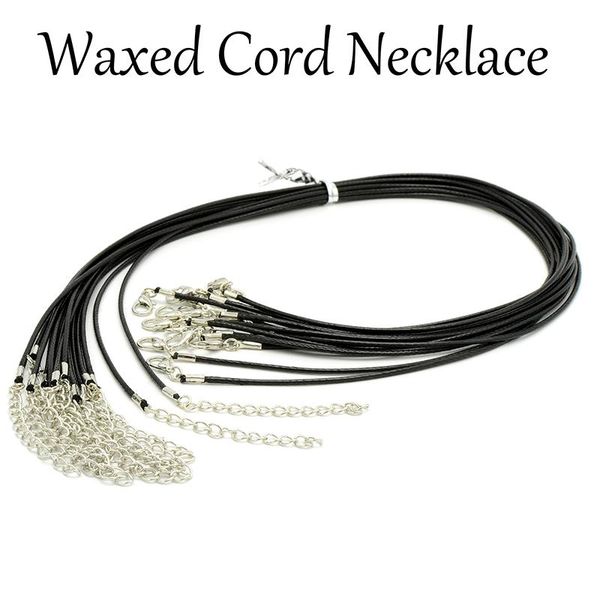 necklaces 50 pcs black waxed cord necklace 1.5mm black wax cord necklace waxed cord choker+ extender black necklace for wonmen men, Silver
necklaces 50 pcs black waxed cord necklace 1.5mm black wax cord necklace waxed cord choker+ extender black necklace for wonmen men, Silver