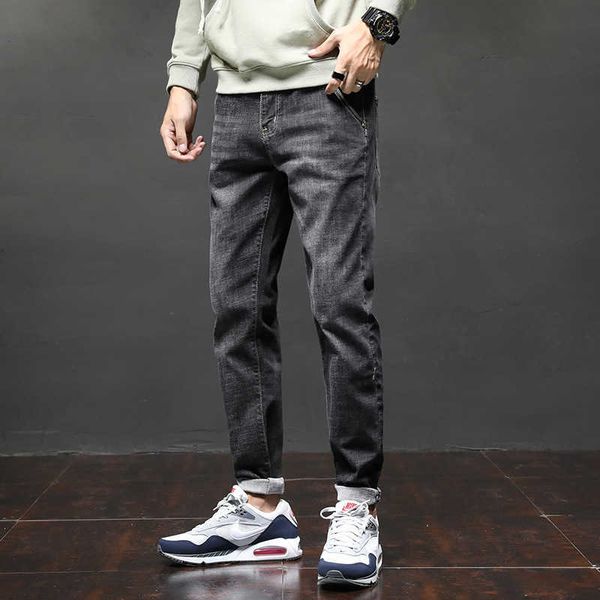 spring and autumn new broken hole jeans men's slim fit slim feet youth elastic casual fashion pants long style, Blue
spring and autumn new broken hole jeans men's slim fit slim feet youth elastic casual fashion pants long style, Blue