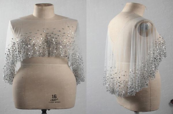 2022 glitter crystal beads wraps for evening prom formal dress wedding bolero jackets for special occasion shawl dress4702760, White
2022 glitter crystal beads wraps for evening prom formal dress wedding bolero jackets for special occasion shawl dress4702760, White