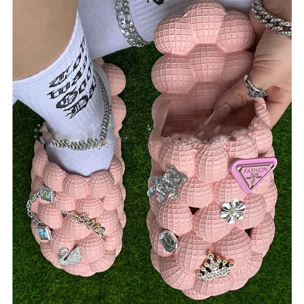 sandals summer new bubble slippers woman open toe massage sandals fashion peanut shoes flip flops beach non slip ladies 230417, Black
sandals summer new bubble slippers woman open toe massage sandals fashion peanut shoes flip flops beach non slip ladies 230417, Black