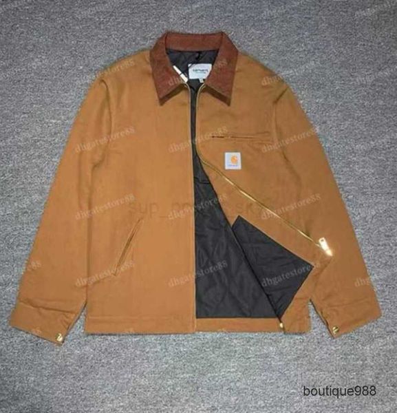 carhart designer mens jackets wip thick detroit american work clothes cotton jacket men women couple coat7503373 loose design85es, Black;brown
carhart designer mens jackets wip thick detroit american work clothes cotton jacket men women couple coat7503373 loose design85es, Black;brown