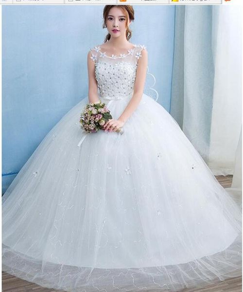 vestidos de novia real po white lace with flowers wedding dress oneck lace up bridal gowns frocks9859854
vestidos de novia real po white lace with flowers wedding dress oneck lace up bridal gowns frocks9859854