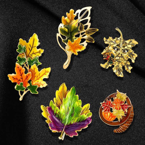 pins brooches vintage exquisite maple leaf enamel brooch men's vintage casual autumn badge clothing coat metal brooch g220523, Gray
pins brooches vintage exquisite maple leaf enamel brooch men's vintage casual autumn badge clothing coat metal brooch g220523, Gray