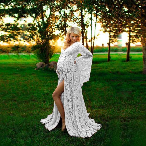 maternity dresses long maternity dresses for p shoot lace fancy pregnancy dress split front pregnant women maxi gown pgraphy prop new t23052, White
maternity dresses long maternity dresses for p shoot lace fancy pregnancy dress split front pregnant women maxi gown pgraphy prop new t23052, White