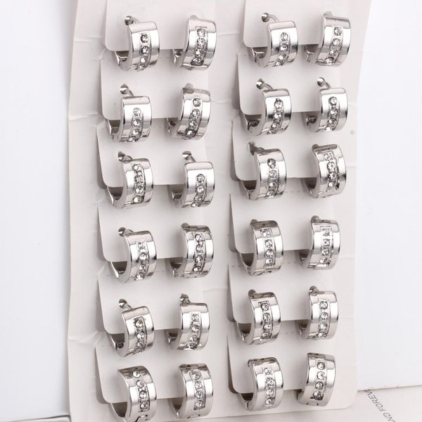 huggie 12 pairs gold/silver color stainless steel hoop earrings frosted punk ear stud for women/men fashion jewelry gift accessories, Golden;silver
huggie 12 pairs gold/silver color stainless steel hoop earrings frosted punk ear stud for women/men fashion jewelry gift accessories, Golden;silver