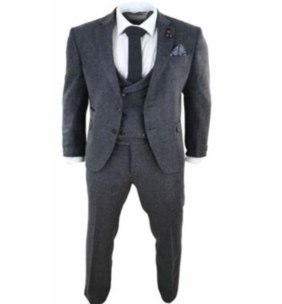 2020 new mens suits wool blend mens grey 3 piece suit waistcoat jacket crusader peaky blinders costume homm9498001, Black
2020 new mens suits wool blend mens grey 3 piece suit waistcoat jacket crusader peaky blinders costume homm9498001, Black