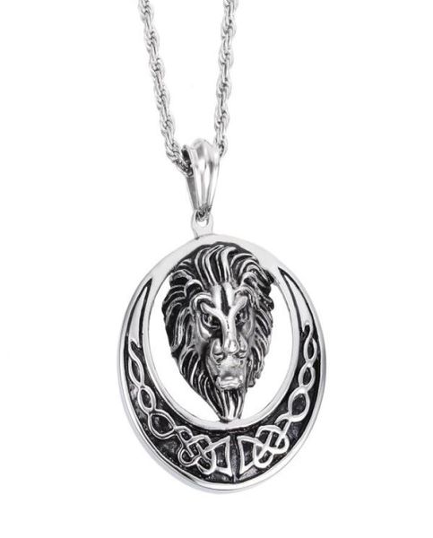 new casting silver amazing quality men039s 316l stainless steel lion head pendant circle with 4mm22quot ed rope chain n7467581
new casting silver amazing quality men039s 316l stainless steel lion head pendant circle with 4mm22quot ed rope chain n7467581